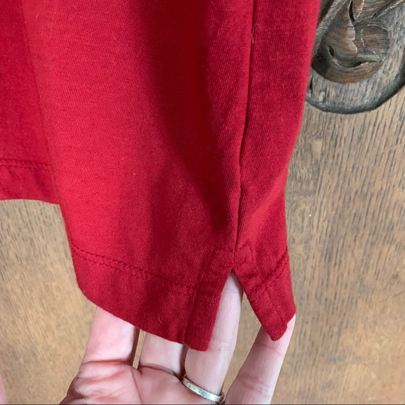 Men’s XL EDDIE BAUER Reddish / Maroon Pima Cotton Polo Shirt Next to New EXC - Picture 10 of 12